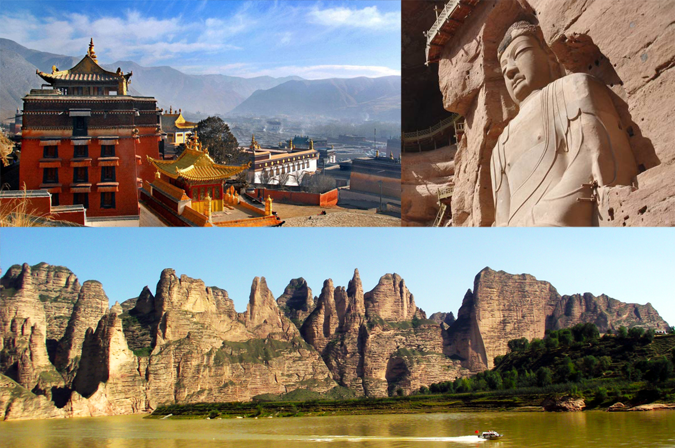 3 Days Lanzhou Private Trip to Bingling Temple and Labrang Monastery